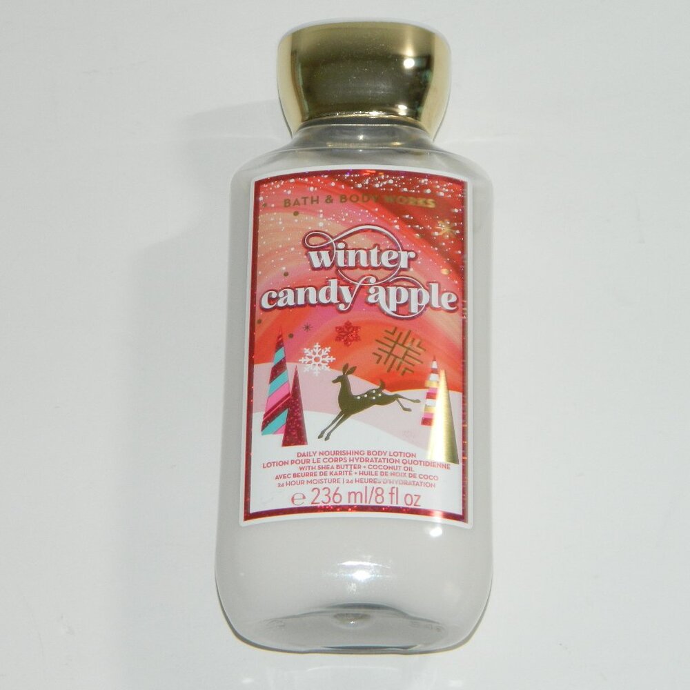 Bath & Body Works Winter Candy Apple Daily Body Lotion 8 fl oz